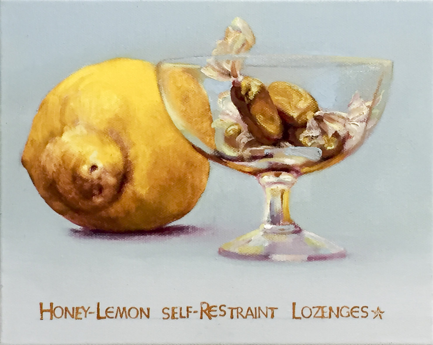 Honey-Lemon Self Restraint Lozenges